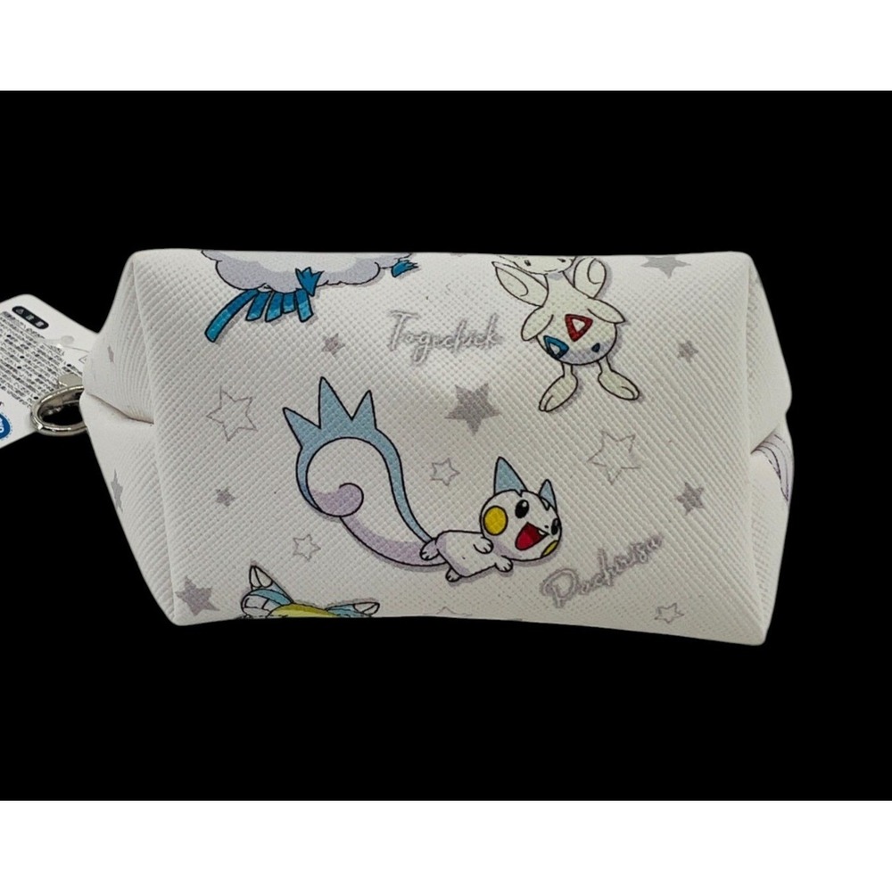 Pokemon Center Triangle Mini Coin Pouch Wallet Keychain Japan Exclusive NWT - Picture 4 of 5